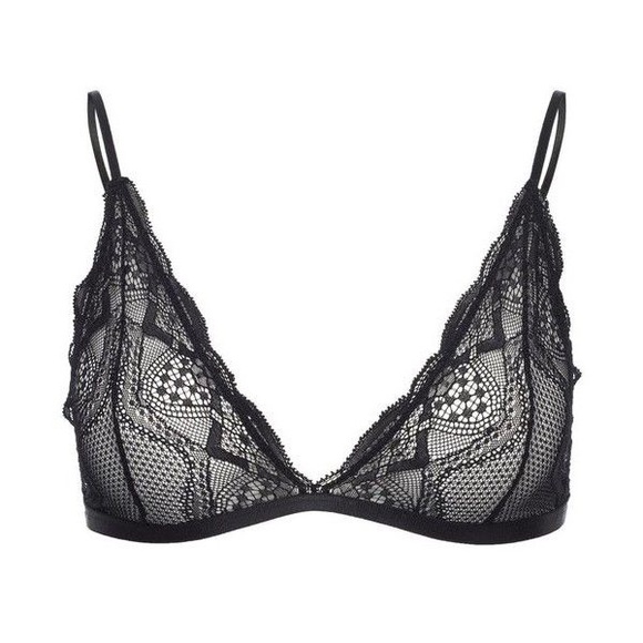 anine bing lace bralette